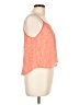 Mine 100% Polyester Orange Sleeveless Blouse Size L - photo 4