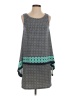 Max Studio Graphic Gray Casual Dress Size XS - photo 1