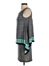 Max Studio Graphic Gray Casual Dress Size XS - photo 5