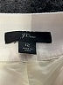J.Crew 100% Linen Graphic Ivory Shorts Size 12 - photo 3