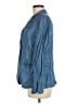 Lands' End Blue Denim Jacket Size M (petite) - photo 5