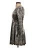 Forever 21 Metallic Silver Cocktail Dress Size S - photo 5