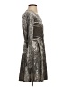 Forever 21 Metallic Silver Cocktail Dress Size S - photo 4