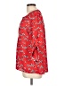 dalia 100% Polyester Red 3/4 Sleeve Blouse Size L - photo 5