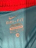 Nike 100% Polyester Color Block Orange Athletic Shorts Size M - photo 3