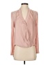 Bebe Pink Long Sleeve Blouse Size S - photo 1
