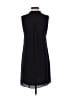 CUE 100% Polyester Solid Black Casual Dress Size 6 - photo 2