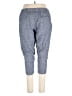 dip Chevron-herringbone Blue Linen Pants Size 16 - photo 2