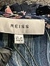 Reiss 100% Polyester Floral Blue Casual Dress Size 12 - photo 7