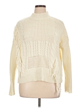 Line & Dot Turtleneck Sweater