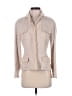 Lida Baday Tweed Ivory Tan Jacket Size 8 - photo 1