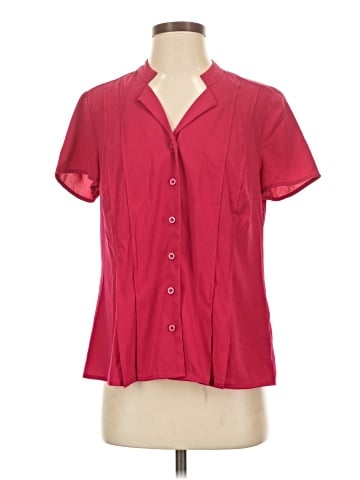 Dana Buchman Short Sleeve Blouse (view 1)