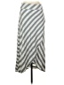 Athleta Stripes Gray Casual Skirt Size S (tall) - photo 1