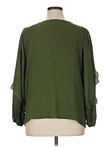 Kiyonna 3/4 Sleeve Blouse (view 2)