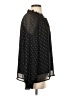 Sen 100% Polyester Polka Dots Black Long Sleeve Blouse Size Sm (1) - photo 4