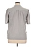 Lands' End 100% Polyester Gray Short Sleeve Turtleneck Size 14 (petite) - photo 2