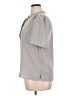 Lands' End 100% Polyester Gray Short Sleeve Turtleneck Size 14 (petite) - photo 5