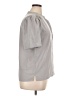 Lands' End 100% Polyester Gray Short Sleeve Turtleneck Size 14 (petite) - photo 4