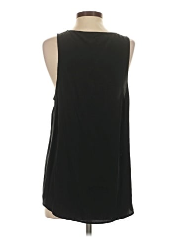 Grana Sleeveless Silk Top (view 2)