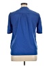 Lands' End 100% Polyester Blue 3/4 Sleeve T-Shirt Size 14 (petite) - photo 2