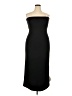 ASOS Solid Black Cocktail Dress Size 14 - photo 1