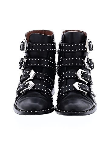 Givenchy Leather Studded Ankle Boots (view 2)