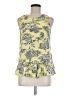 WAYF 100% Polyester Yellow Sleeveless Blouse Size M - photo 1