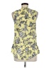 WAYF 100% Polyester Yellow Sleeveless Blouse Size M - photo 2