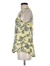 WAYF 100% Polyester Yellow Sleeveless Blouse Size M - photo 5