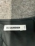 Jil Sander 100% Cotton Solid Black Formal Skirt Size EU 38 / US 8 - photo 4