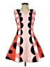 So Nice Polka Dots Pink Cocktail Dress Size S - photo 1