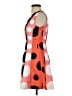 So Nice Polka Dots Pink Cocktail Dress Size S - photo 5