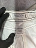 Nautica 100% Nylon Chevron-herringbone Ivory Shorts Size XL - photo 3