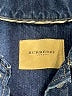 Burberry Blue Pleated Front Denim Jacket  Size 8 - photo 13