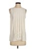 Ann Taylor Ivory Sleeveless Blouse Size S - photo 1