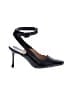 Manolo Blahnik Solid Black Heels Size EU 37 1/2 - photo 1