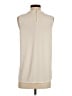 Ann Taylor Ivory Sleeveless Blouse Size S - photo 2