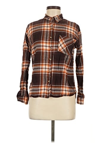 Passport Long Sleeve Button-Down Shirt (view 1)