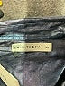 Lanhtropy 100% Linen Metallic Blue Long Sleeve Button-Down Shirt Size XL - photo 7
