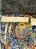 Sunny Leigh 100% Polyester Paisley Gray 3/4 Sleeve Blouse Size L - photo 7