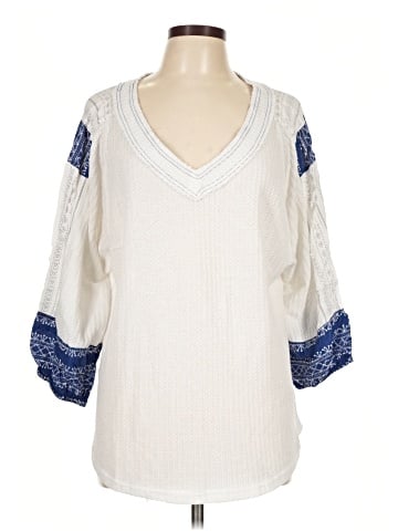 Kori America 3/4 Sleeve Top (view 1)