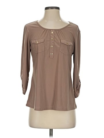 Perseption Concept 3/4 Sleeve Blouse (view 1)