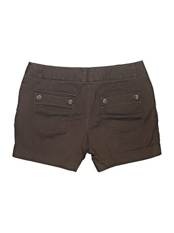 Ann Taylor Khaki Shorts (view 2)