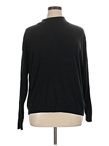 Hanes Signature Collection Turtleneck Sweater (view 1)