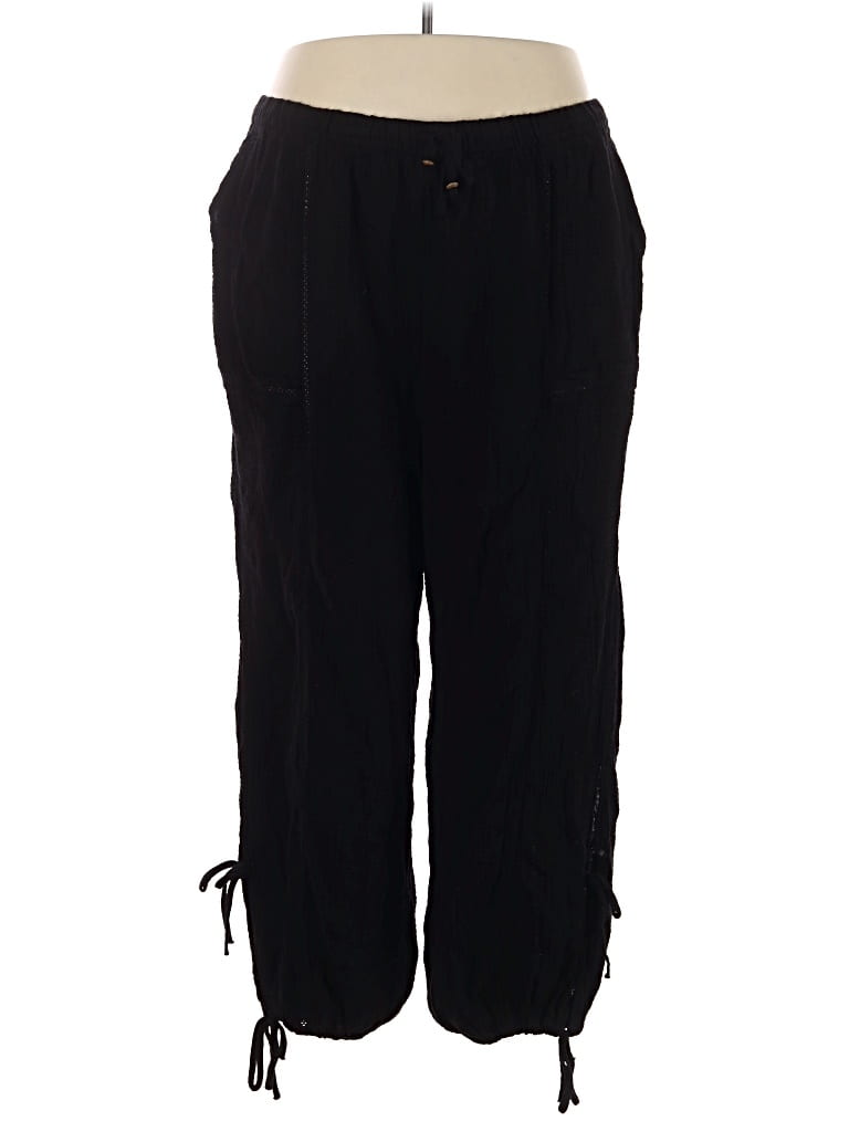 Pre-owned Torrid Casual Pants In Black