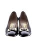 Salvatore Ferragamo 100% Leather Black Heels Size 7 1/2 - photo 2