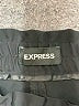 Express 100% Polyester Solid Black Casual Pants Size XS - photo 4