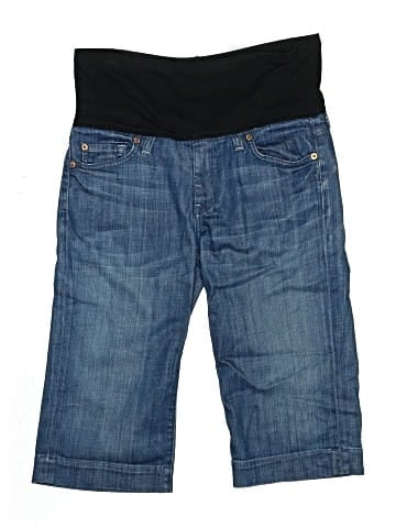 7 For All Mankind Denim Shorts (view 1)