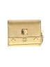 MCM 100% Leather Gold Leather Wallet One size - photo 1