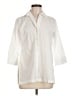 Foxcroft Ivory 3/4 Sleeve Button-Down Shirt Size 6 (petite) - photo 1
